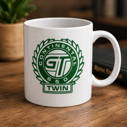 650 Twin GT Inspired Printed Ceramic Coffee Mug | Premium White Coffee & Tea Mug